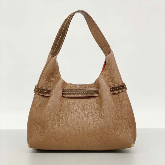 Salvatore Ferragamo handbag, leather, brown, women's. - Picture 14 of 14